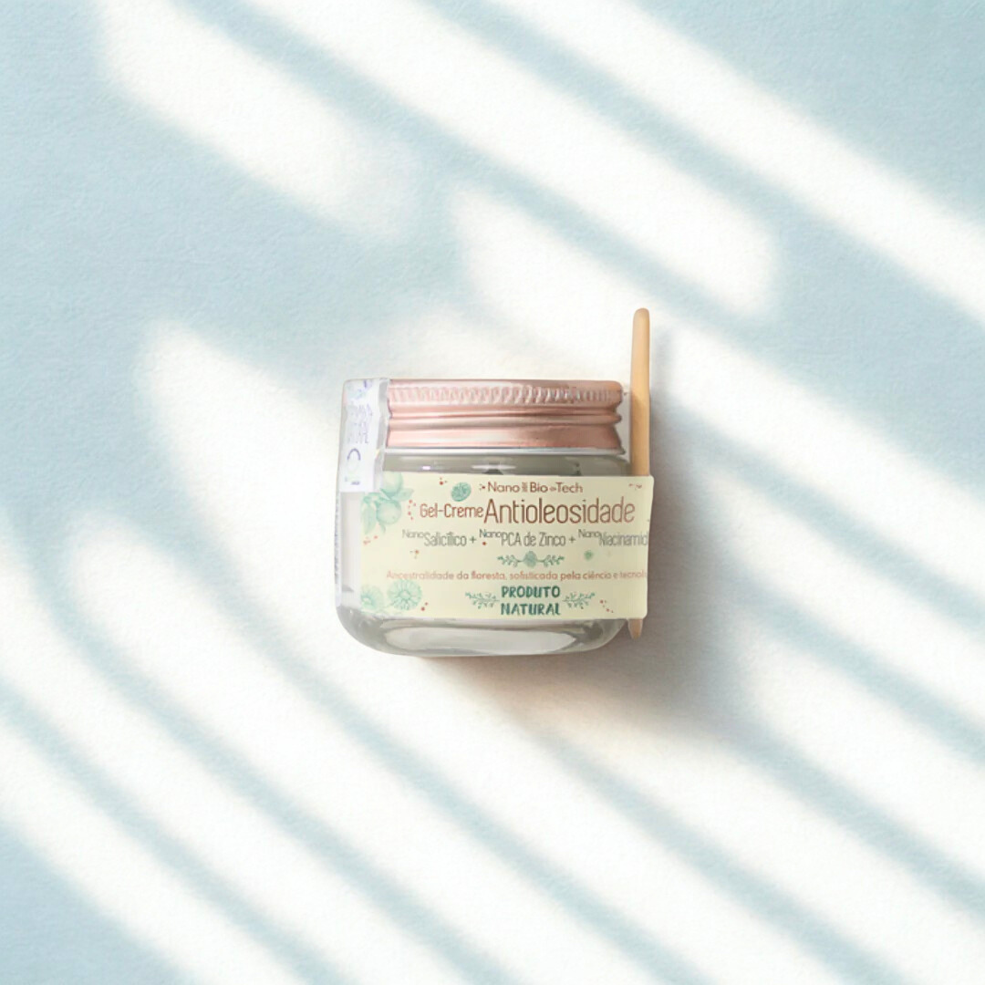 Duo Controle de Oleosidade Avançado: Sérum Nano Antioleosidade + Creme-Gel Nano Antioleosidade De La Terre Cosmeticos