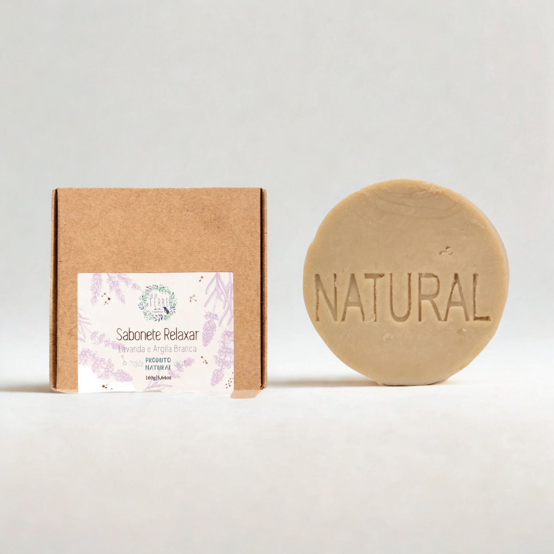 Sabonete Relaxar – Argila Branca e Lavanda