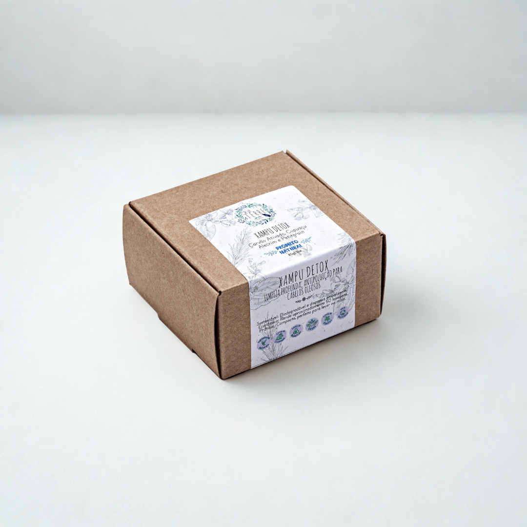 Shampoo Sólido: Cabelos Mistos e Normais - Bio-ativo de Quinoa e Hibisco