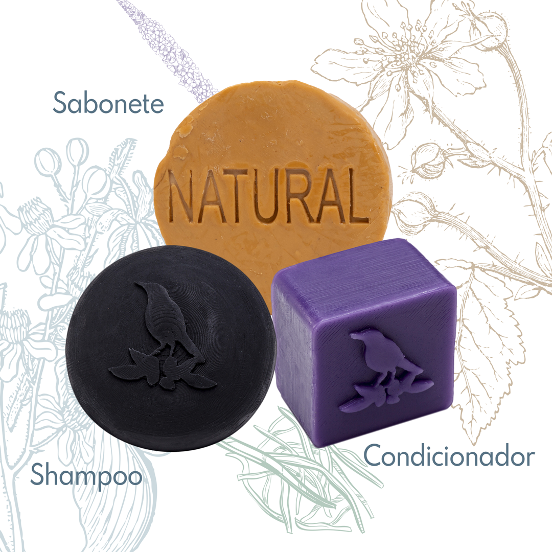 Kit Sólidos De La Terre Cosmeticos