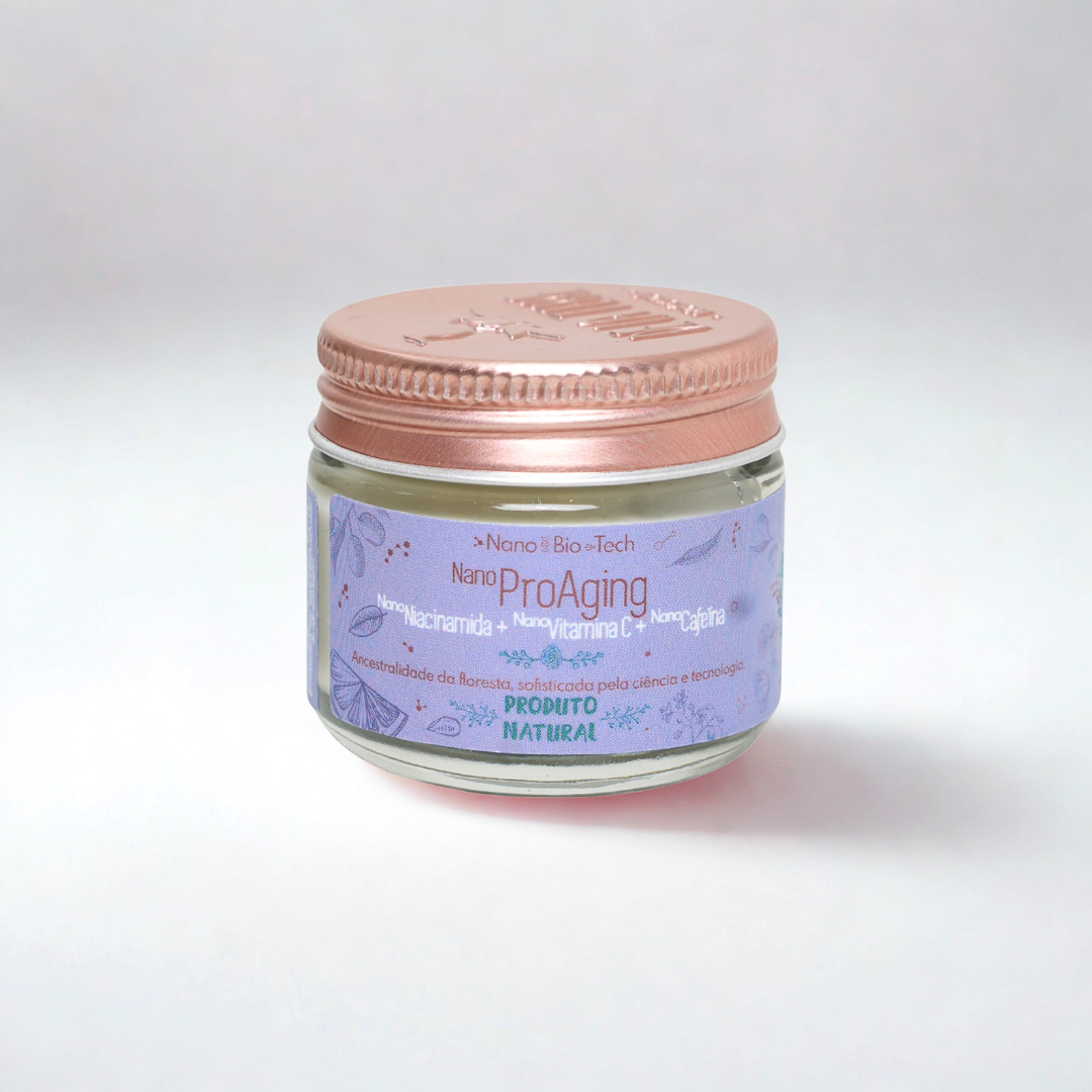 Creme Nano Pró-Aging com Nano Vitamina C, Niacinamida e Antioxidantes De La Terre Cosmeticos