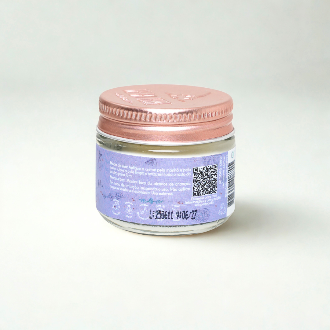 Creme Nano Pró-Aging com Nano Vitamina C, Niacinamida e Antioxidantes De La Terre Cosmeticos