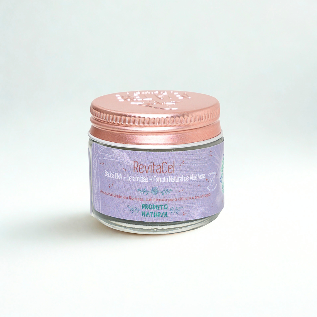 Creme RevitaCel Baobá DNA para firmeza visual e luminosidade De La Terre Cosmeticos