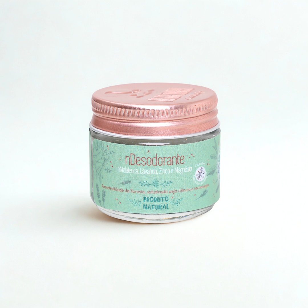 Desodorante Natural Nano Melaleuca e Lavanda sem Alumínio De La Terre Cosmeticos