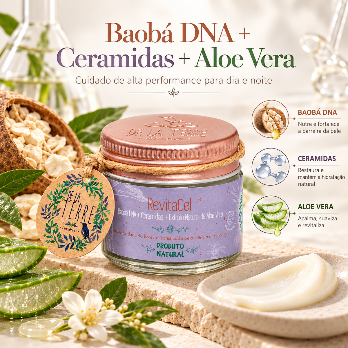 Creme RevitaCel – Firmeza, Elasticidade e Biofitness Celular