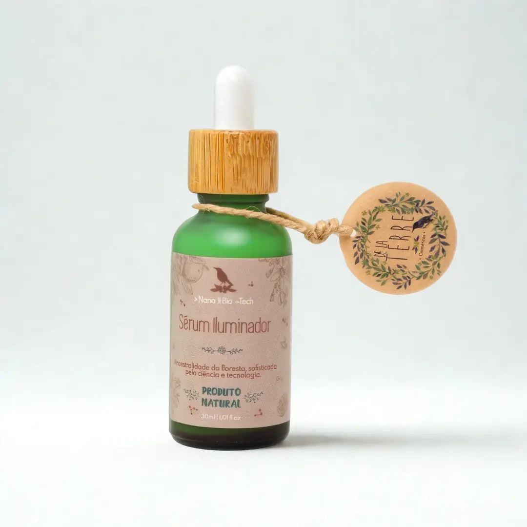Sérum Nano Vitamina C com Triplo Ácido Hialurônico para luminosidade De La Terre Cosmeticos