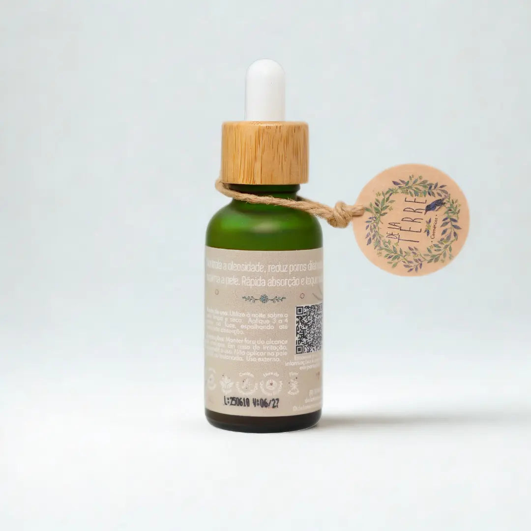 Sérum Antioleosidade: Nano Niacina. e Nano Melaleuca De La Terre Cosmeticos