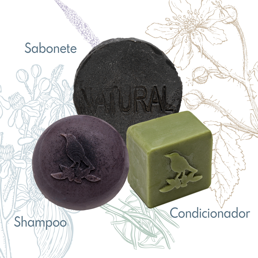 Kit Sólidos De La Terre Cosmeticos