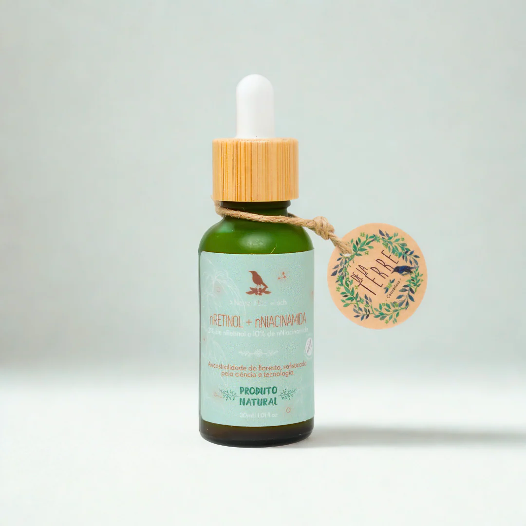 Duo Anti-Idade Avançado: Sérum Nano Retinol + RevitaCel De La Terre Cosmeticos