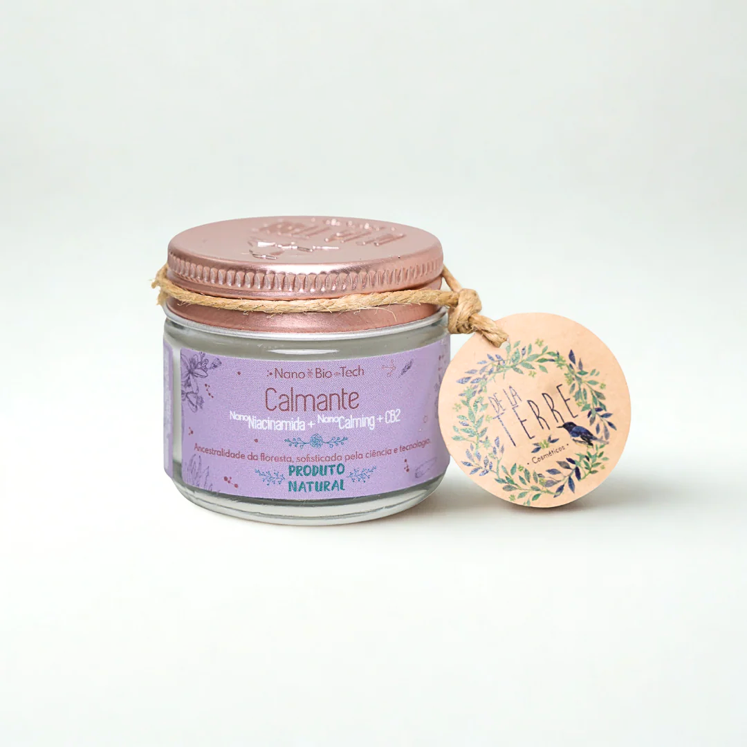 Duo Hidratação e Calmaria: Creme Nano-Hidratante + Creme Calmante De La Terre Cosmeticos