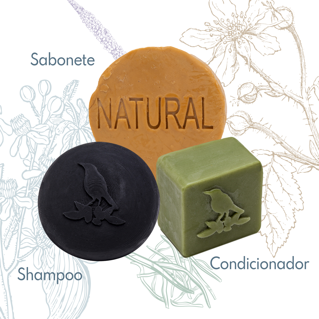Kit Sólidos De La Terre Cosmeticos