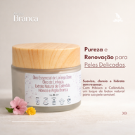 White Clay and Hibiscus Powder Facial Mask
