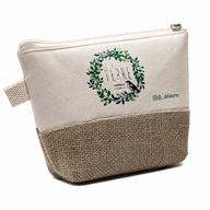 Necessaire de Juta De La Terre De La Terre Cosmeticos