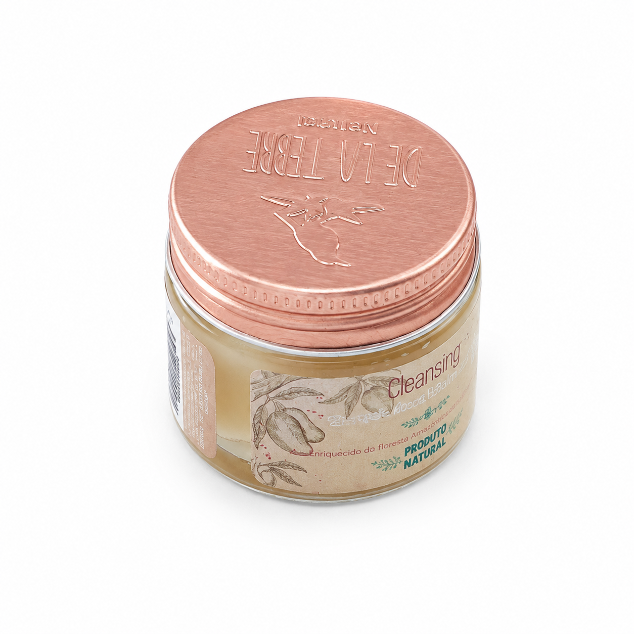Cleansing Balm Vegano CB2 para limpeza facial profunda De La Terre Cosmeticos