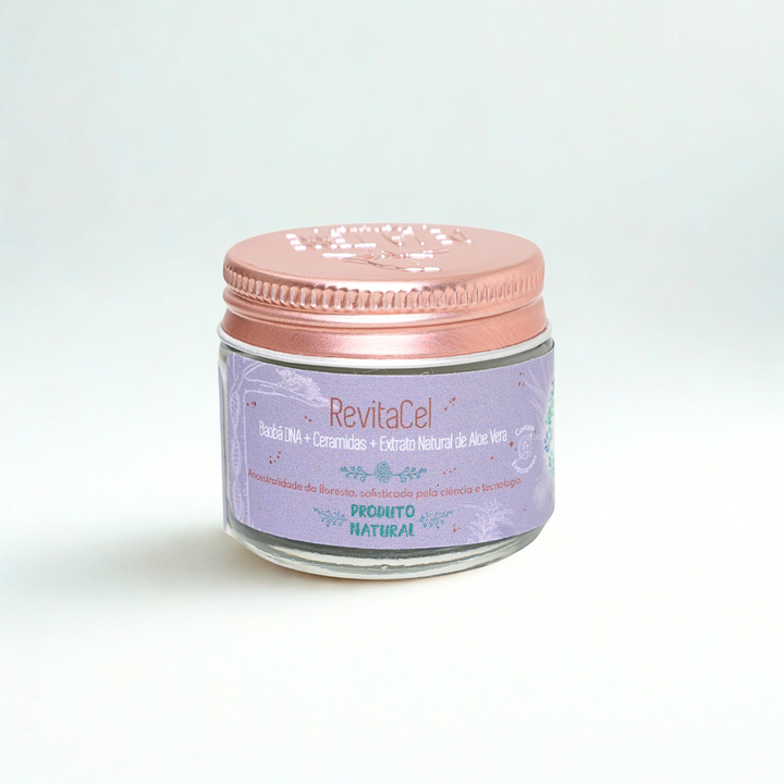 Creme RevitaCel Baobá DNA para firmeza visual e luminosidade De La Terre Cosmeticos