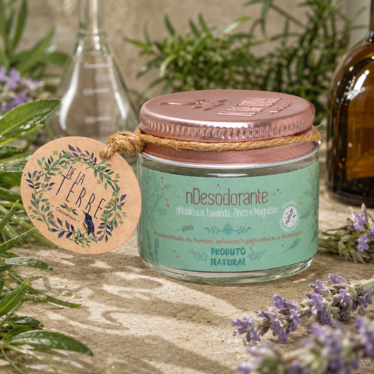 Desodorante natural de árbol de té nano