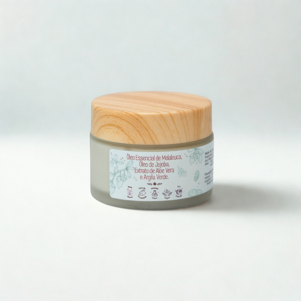 Máscara Facial de Argila verde