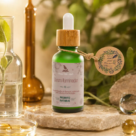 Frasco do Sérum Iluminador Nano Vitamina C + Triplo Ácido Hialurônico De La Terre