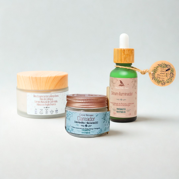 Kit Clareador Facial – Luminosidade, Uniformidade e Nutrição