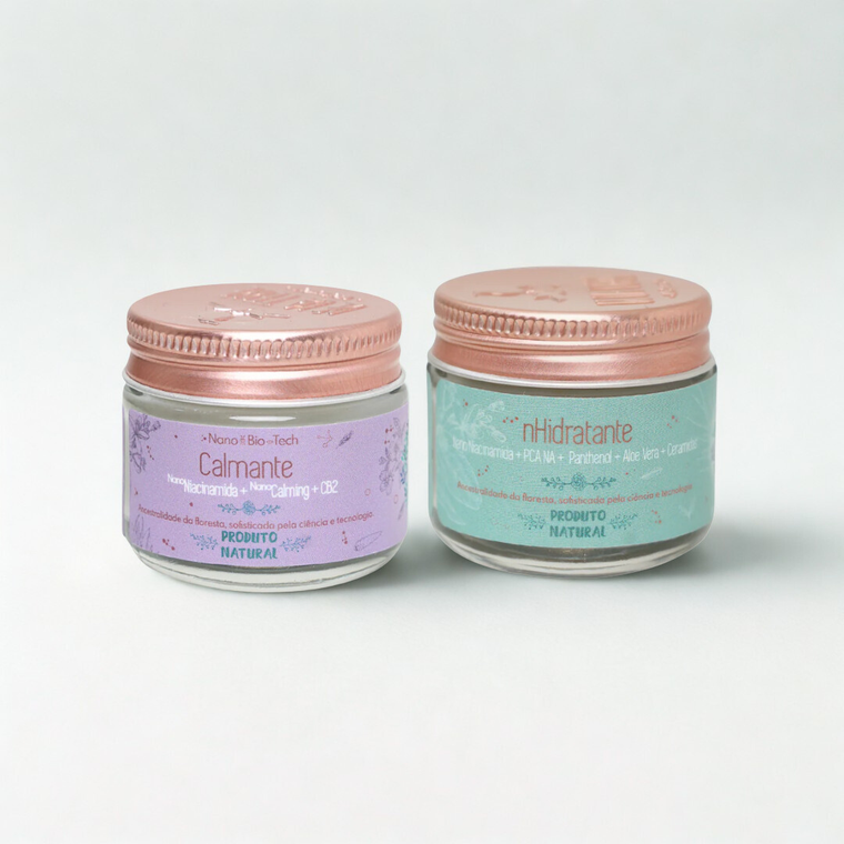Hydration and Soothing Duo: Nano-Hydrating Cream + Soothing Cream 